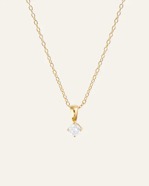 Hovedbilde Jolie Gold White Necklace fra Mockberg 